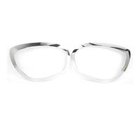 Qqmora Embellecedor de Faros Delanteros, 2 Piezas, Marco de Faro Izquierdo Derecho, Cubierta Envolvente de Bisel, Reemplazo para Mini F60 F61 2017 2023 OEM 51137388117 (Cromo Plata)