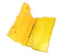 Qqmora Estación de Bloqueo y Etiquetado Soluciones de Bloqueo de Gestión Visual Duraderas para Fábricas Fabricadas con ABS y PC 22,2 X 15,7 X 2,6 Pulgadas