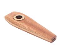 Qqmora Flauta Kazoo de Madera Armónica de Madera Clásica Hecha a Mano Instrumento Musical para Guitarra Acompañamiento de Ukelele Maciza 10,2 Cm