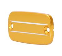 Qqmora Fluido de Frenos Capa del Depósito de Aluminio Guardia Guardia Moda Diseño de Moda Anti Corrosión Ajuste para CRF1000L África Twin Rebel CMX 300 500 3.3 X 1.7in 4 Colores (Oro)