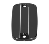 Qqmora Fluido de Frenos Capa del Depósito de Aluminio Guardia Guardia Moda Diseño de Moda Anti Corrosión Ajuste para CRF1000L África Twin Rebel CMX 300 500 3.3 X 1.7in 4 Colores (Negro)