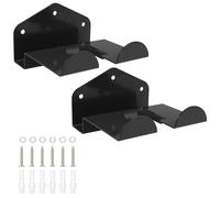 Qqmora Gancho para Comedor de Servicio Pesado Organizador de Garaje Montado en la Pared Estante Colgante para Cortadora de Césped Almacenamiento de Herramientas de Jardín Acero