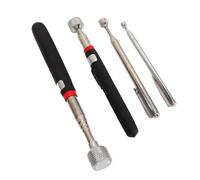 Qqmora Juego de Herramientas de Recolección Magnética Telescópica con 15LB 10LB 3.5LB 1.5LB Ideal para Reparaciones de Vehículos Acero Inoxidable 5 Piezas