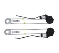 Qqmora Kit de Conversión de Elevalunas Eléctrico, Piezas Enrollables Eléctricas Duraderas para Coches Universales, Camiones, SUV, 1 Juego