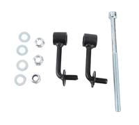 Qqmora Kit de Elevadores de Tanque de Gasolina para Motocicleta, Palanquilla Negra, para Mejorar el Flujo de Aire del Motor, Apto para Nightster Iron 48 72 XL883