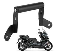 Qqmora Kit de Soporte de Navegación GPS, Soporte de Aluminio Duradero para C400GT 2019-2021, para Teléfono Liviano, Incluye 1 Varilla de, Negro