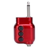 Qqmora Mini Amplificador de Potencia con Pastilla con Salida de Alta Potencia, Ecualizador de 2 Bandas para Altavoz Doméstico, Ideal para Entusiastas de la Guitarra, Material Metálico