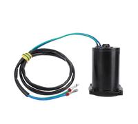 Qqmora Motor Fueraborda de 12 V Reversible, de Alto Rendimiento, de Arranque Rápido, de Aleación de Metal de Grado Marino Duradero para Motores Johnson OMC de 25 a 60