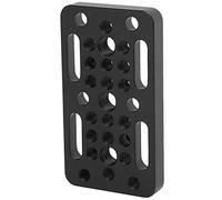 Qqmora Plato de Queso para Cámara, Liberación Rápida Universal 1/4 pulg. | Aleación de aluminio, resistente a la corrosión, compatible con estabilizadores, tamaño portátil