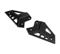 Qqmora Reemplazo de Aleación de Aluminio de Aluminio Protector de la Clavija del Pie de la Motocicleta para Z900 2017 2021 Diseño Elegante Duración Anti Amortiguador Anti Colisión Anti (Negro)