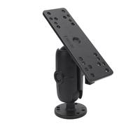 Qqmora Soporte para Buscador de Peces, Soporte para Electrónica Marina de Brazo Largo de Aluminio de Alta Resistencia para Kit de, Perno en T, Electrónico para Barcos para Varios Buscadores de