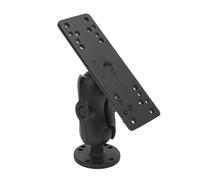 Qqmora Soporte para Buscador de Peces, Soporte para Electrónica Marina de Brazo Largo de Aluminio de Alta Resistencia para Kit de, Perno en T, Electrónico para Barcos para Varios Buscadores de
