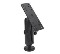 Qqmora Soporte para Buscador de Peces, Soporte para Electrónica Marina de Brazo Largo de Aluminio de Alta Resistencia para Kit de, Perno en T, Electrónico para Barcos para Varios Buscadores de