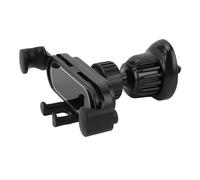 Qqmora Soporte para Teléfono para Automóvil Diseño de Gravedad Universal Soporte de Ventilación de Aire con Bloqueo Automático para un Uso Fácil con una Sola Mano ABS Negro