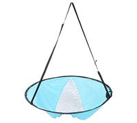 Qqmora Tabla de Remo Plegable para Viento a Favor del Viento, 108 Cm, Vela de Kayak Liviana para Uso Duradero en Exteriores, Fácil Instalación, PVC, Verde (#1)