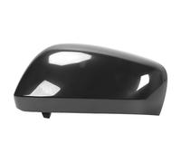 Qqmora Tapa de la Cubierta del Espejo Retrovisor Carcasa Protectora de la Cubierta del Espejo Lateral ABS de Alta Resistencia para Kadjar 2015 2022 Negro (Izquierda)