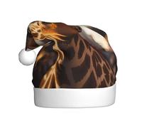 qqoupp City Giraffe Street Pattern - Sombrero de Navidad para adultos, para Navidad, Halloween, Año Nuevo, ventas, promociones