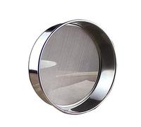 QQRR Tamices De Malla De Acero Inoxidable, Tamices De Harina, Colador De Harina Fina, para Tamizar Harina, Trigo Duro, Fideos De Arroz y Caldo(5.9 * 1.8in)