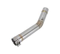 QQstore Tubo Escape Silenciador E& Scape Motocicleta Enlace Tubo Medio E& Scape Presión Aire Mejorada Deslizamiento para Yamaha para YZFR6 para YZF para R6 para YZF- R6 1998-2017 2004