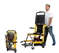 Qquhiaioe Escalera De Rampas Eléctrica, Silla De Elevador De Escaleras De Camión Portátil Plegable del Equipo Médico De Asistencia De Movilidad para El Paciente, Carga 165 Kg