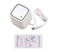 Qr Barcode Scanner Platform Hands-free Usb Wired Bar Code Reader Cmos Image Sensor Desktop Scanner Large Scanning Window