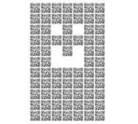 QR Code Pattern Journal with Secret Rick Roll Design | Funny Easter Egg Notebook for Geeks: Looks Like a Tech Pattern… But It’s a Classic Internet Joke | Subtle Nerd Gift | Never Gonna Give You Up