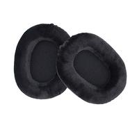 QR-ONCES Earpads de espuma para auriculares Audio Technica ATH M50 M50X M40 M40X M30 M35 SX1 M50S Negro