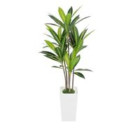 QRANSEUYXY Planta artificial, árbol artificial de Dracaena, 152,4 cm, plantas artificiales grandes, decoración del hogar, árbol artificial para salón, baño, dormitorio, habitación, balcón, decoración