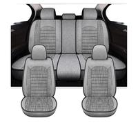 QRDKKL Fundas Asientos Coche para Cruze para Captiva para Onix para Sonic para Cobalt para Orlando para Malibu XL para Spark para Prisma Fundas Asiento Coche(Full Set-Grey)
