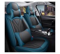 QRDKKL Fundas Asientos Coche para Lincoln Todos Los Modelos para MKZ para MKC para MKX para MKT para Navegador para Cubierta Asiento Coche Aviator(Blue Black 5 Seat-B)