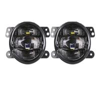 QRDKKL Juego De Faros Delanteros Luces Antiniebla LED Auxiliares 30 W Y 4 Pulgadas Para Jeep Para Wrangler JK 2007-2017 LJ TJ Faro Principal(2PCS A)