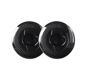 QRDKKL Juego De Faros Delanteros Para Ford Para Mustang Para Explorer Para Escape Para Hybrid 2007-2010 2X Luces Antiniebla LED Lámparas Conducción Faro Principal