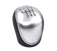 QRDKKL palanca de cambios Para JAC T6 Para FRISON T8 Selector Manual Manija Transmisión 6 Velocidades Perilla Palanca Cambios Coche Palanca Cambio Caja Cambios Pomos de palanca de cambios(Plata)
