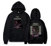 QRDLKERL Ropa gráfica The Magic Hour Tour Sudadera con Capucha Jhene Aiko Ropa de Calle de Hip Hop Suéteres de Manga Larga cálidos de Invierno Tops con Capucha Moletom