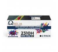 Qrelia Office 2 Tóner compatible con Pantum TL-A2310H negro | Kit de 2 tóneres para BM2300 BM2300W BP2300 BP2300NW. Impresión nítida y continua para oficinas y estudios con altos