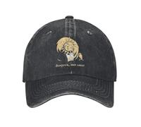 QREUIAJX Gorra de Sol de Vaquera Vaquera Vintage Retro Clair Obscur Expedition 33 Esquie Gamer Gorra de Sol Vaquera desgastada Gorra Ajustable para Viajes al Aire Libre