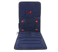 QRFDIAN Massager de masaje de automóviles doméstico multifuncional de cuerpo completo Masajeador, 8 Modo eléctrico Vibrante Masajeador Colchón de infrarrojos de infrarrojos con cuello de espalda Masaj
