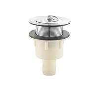 Qrity 1 Pieza Residuos Cesta Colador, Válvula de desagüe para Fregadero, Colador de Cesta de Fregadero para Recogida de Drenaje de Piscina de Fregona de Cocina, 50#