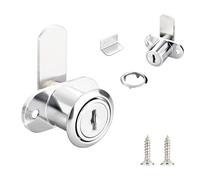 Qrity 1 Piezas Cerradura de Muebles, Cerradura de Seguridad con Llave, Cerradura para Buzón de Puerta Sencilla, para Muebles, Gabinete, Buzón