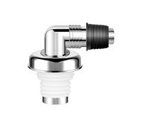 Qrity 1 Piezas Conector de Tubo de Desagüe de Lavadora, Conector de Curva Para Lavadora y Alcantarillado, Herramienta de Baño