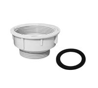 Qrity 1 Piezas Fregadero de Cocina Reductor de Tubo de Desagüe 60mm Hembra a 47mm Rosca Macho Fregadero de Cocina Cesta de Desecho Conector de Desecho