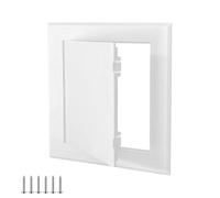 Qrity 1 Piezas Panel de Acceso de 4x6 Pulgada(100×150mm), Escotilla de Inspección de Plástico ABS, Pintable Puertas de Contadores, para Fontanería Pared y Techo