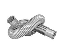 Qrity 1 Piezas Tubo de Drenaje de Lavabo, Tubo de Desagüe Flexible Universal, Tubo de Desagüe de 450 mm, para Desagüe de Lavabo