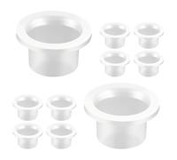 Qrity 10 Piezas Sello de Silicona para Grifo, Junta de Sellado a Prueba de Fugas, Silicona Materia Prima Cinturón, Juntas de Sellado Antifugas para Grifo, 1/2 de Pulgada