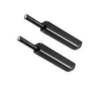 Qrity 2 Piezas Aluminio Pestillo Magnético para Gabinetes, Magnética Sin Tirador, Gabinete Empuje, Amortiguador Silencioso de Cocina para Armario, Guardarropa, Alacena