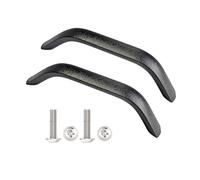 Qrity 2 Piezas Tiradores de Arco, Tiradores de Puerta de Cajón de Cocina de Aluminio Sólido, Centro del Orificio 160mm, para Armario de Muebles de Baño de Dormitorio