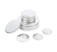 Qrity 20 Piezas Placa Redonda de Acero Inoxidable 304, Arandelas Redonda Planas, Sólido Disco Espaciador Redondo, Diámetro 9mm, Espesor 1,2mm Arandelas Planas