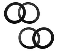 Qrity 4 Piezas Junta de Sellado de Anillo Juntas Tóricas para Fregadero, para Qrity 114mm Residuos Cesta Colador (ASIN # B09D8YCGSH & B09KBN5YL3 & B09KBRVBZV)