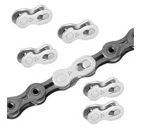 Qrity 5 Pares Velocidades Bicicleta Cadena, Eslabones De Cadena De Bicicleta, Conector de Eslabón de Cadena de Bicicleta, para Velocidad 6/7/8
