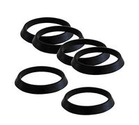 Qrity 6 Piezas Junta de Tapón de Obturación de Tubo de Desagüe de Fregadero de Cocina, Junta de Drenaje de 43mm, Anillo de Sellado de Drenaje, Arandela de Goma para Accesorios de 1 1/2 "